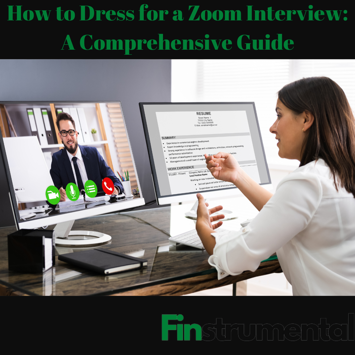 How to Dress for a Zoom Interview A Comprehensive Guide